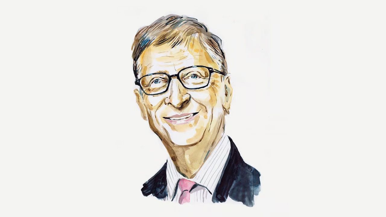 Portrait of Bill Gates