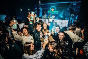 Heineken Metaverse Launch Physical Strategy