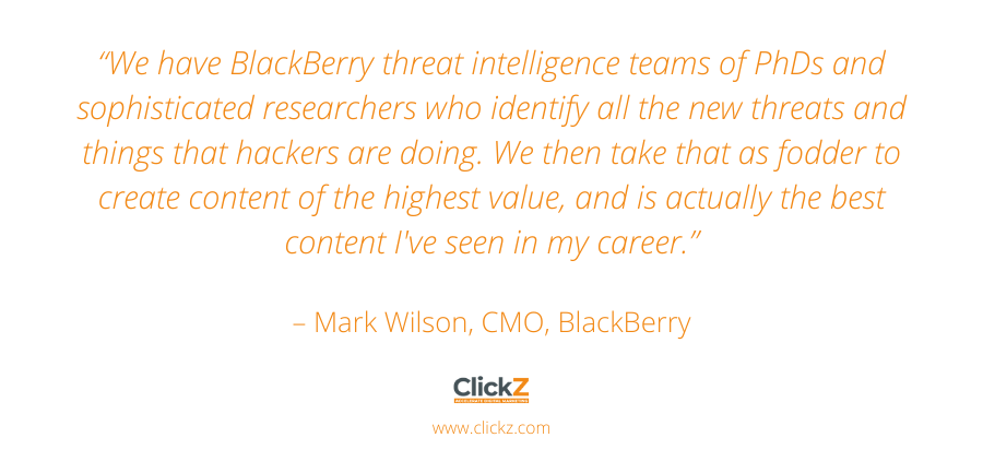 BlackBerry threat intelligence