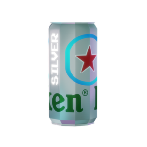 Heineken Silver Can for their Metaverse Launch